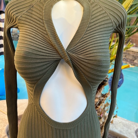 NEW Dion Lee Ribbed Knit Reversible Dress - Picture 10 of 13